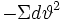 -\Sigma d\vartheta^2