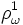 \rho_{\omega}^{1}