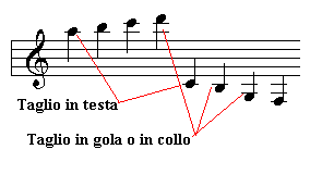 Le note scritte sui tagli addizionali